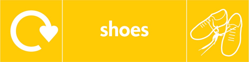 Signage: Safety Shoes Must Be Worn (TEXT0011)