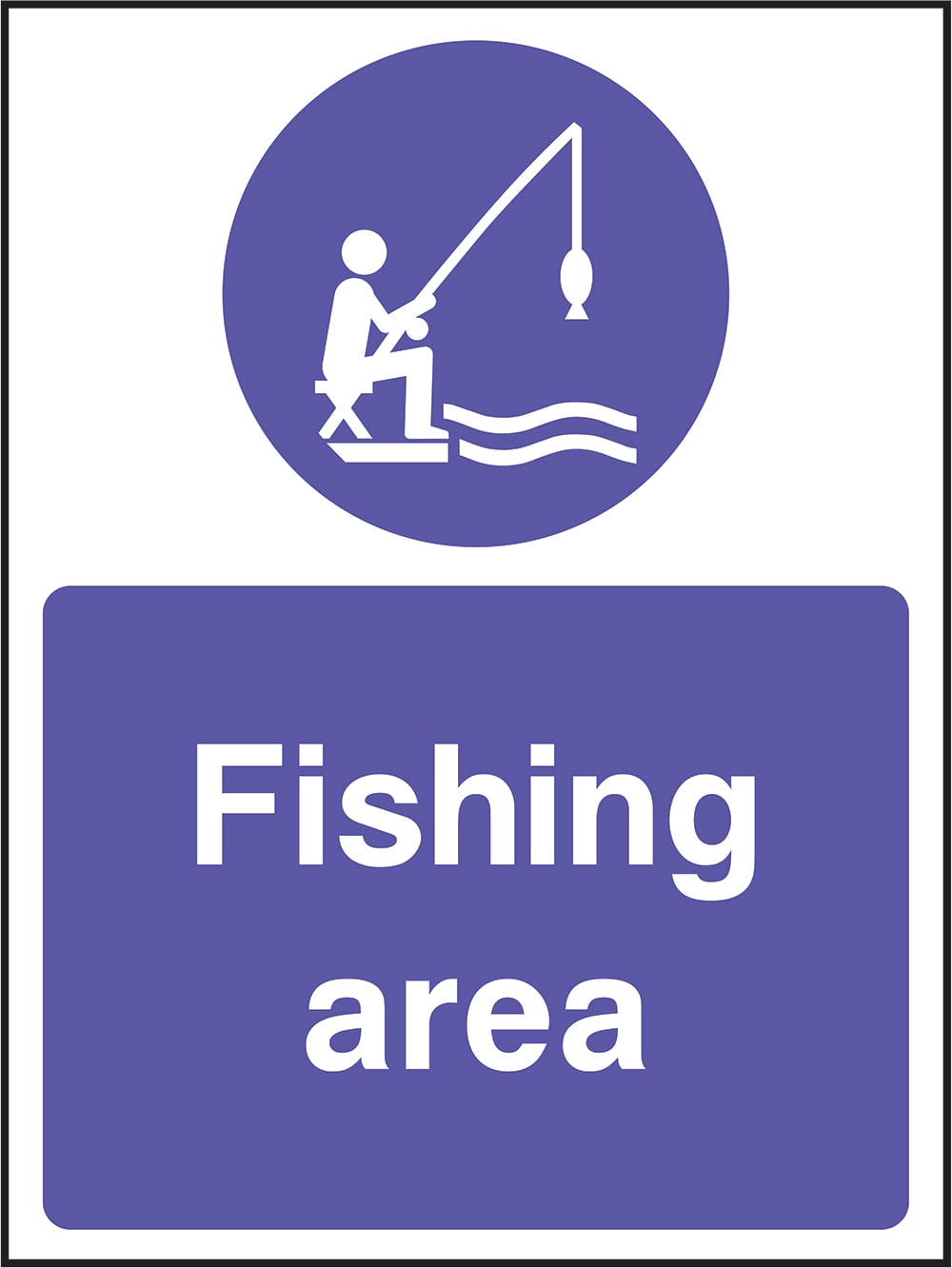 Signage: Fishing Area (WATE2_1_0055)