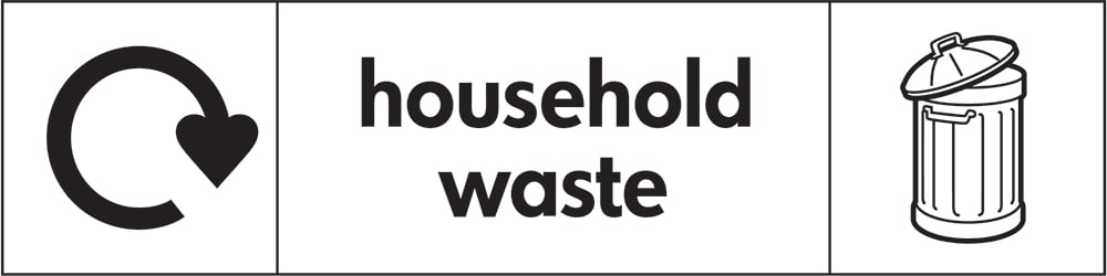 Signage: Household Waste (WAST0003)