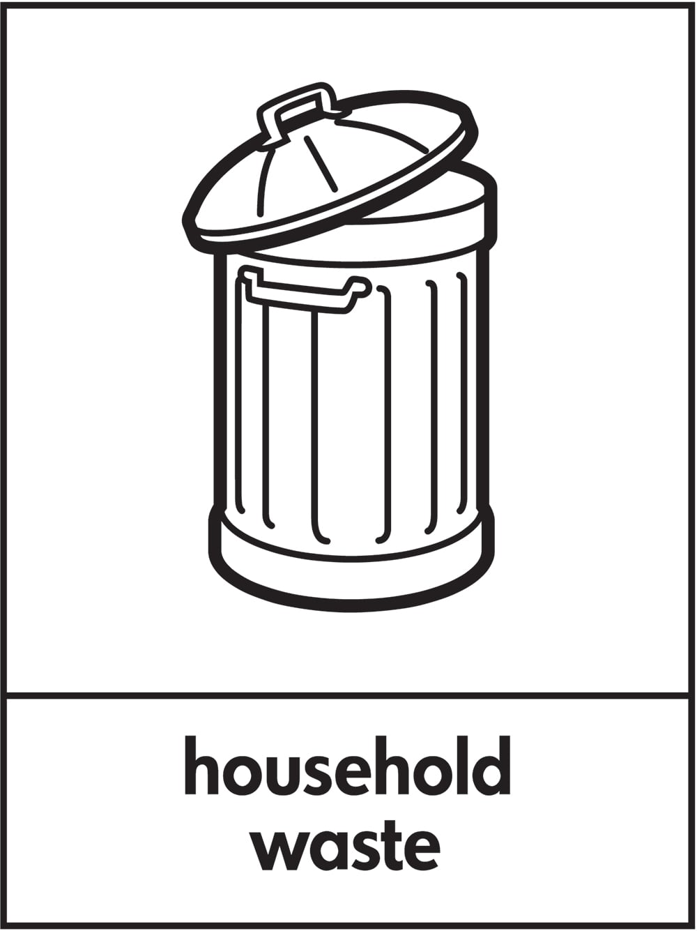 Signage: Household Waste (WAST0004)