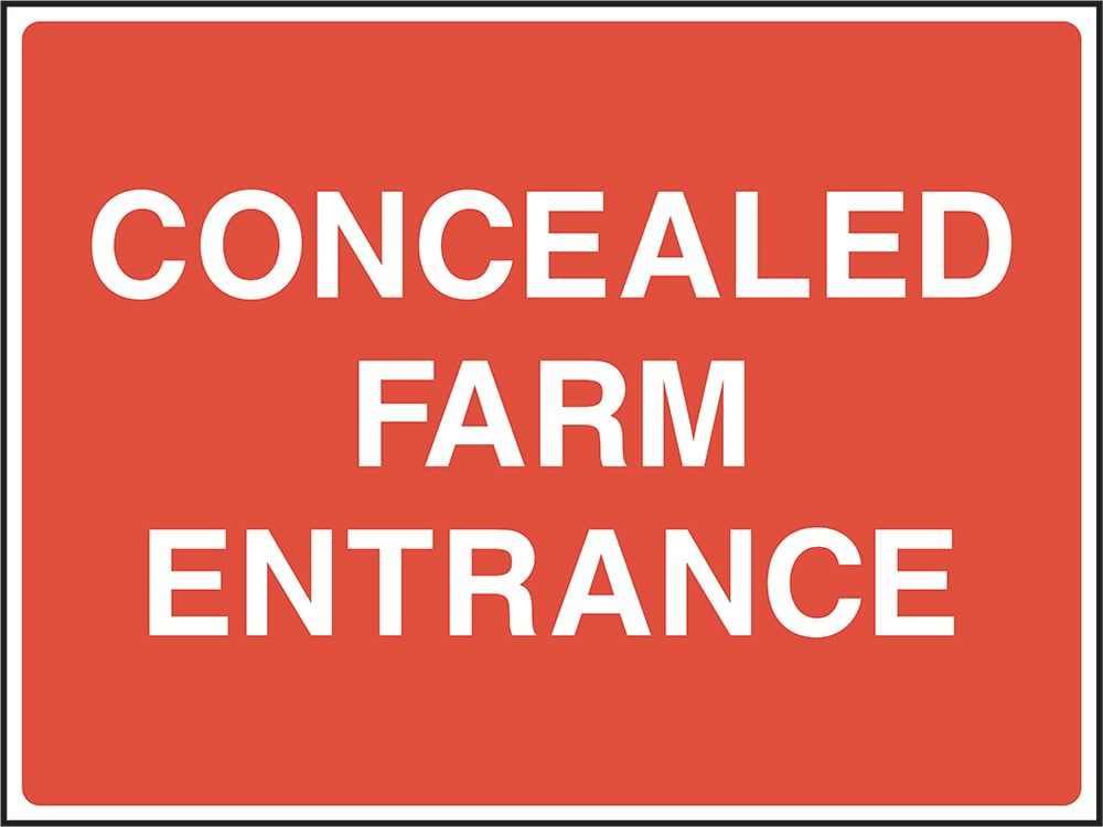 Signage: Concealed Farm Entrance (COUN0103)