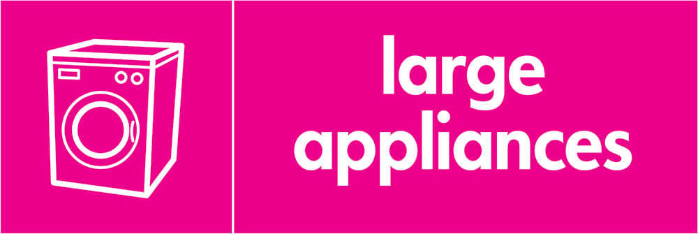 Signage: Large Appliances (ELEC0017)