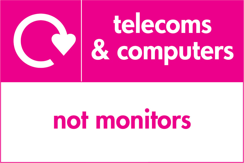 Signage: Telecoms & Computers Not Monitors (ELEC0046)