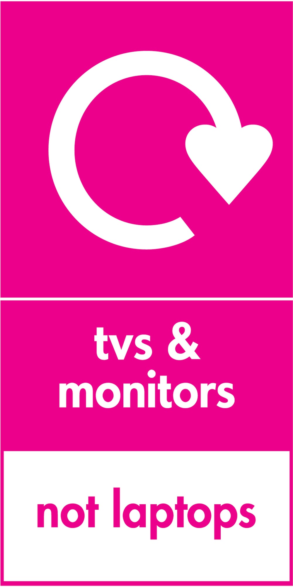 Signage: Tvs and Monitors Only (ELEC0098)