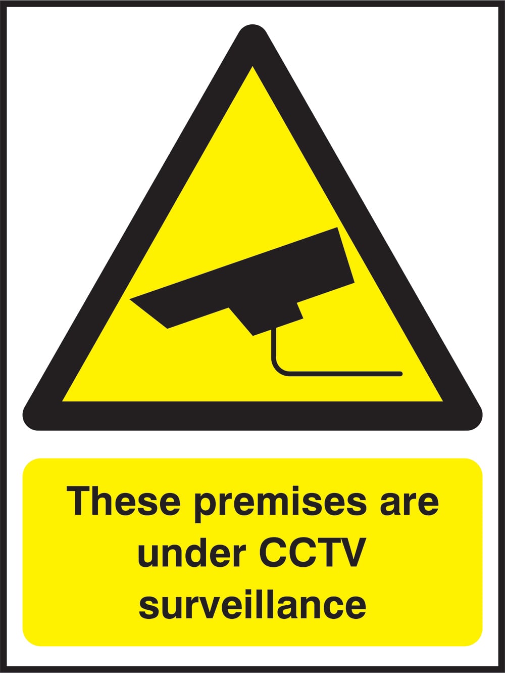 Signage: CCTV Surveillance (SECU0034)