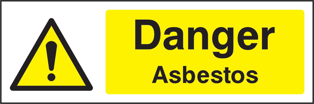 Signage: Danger Asbestos (CONS0053)