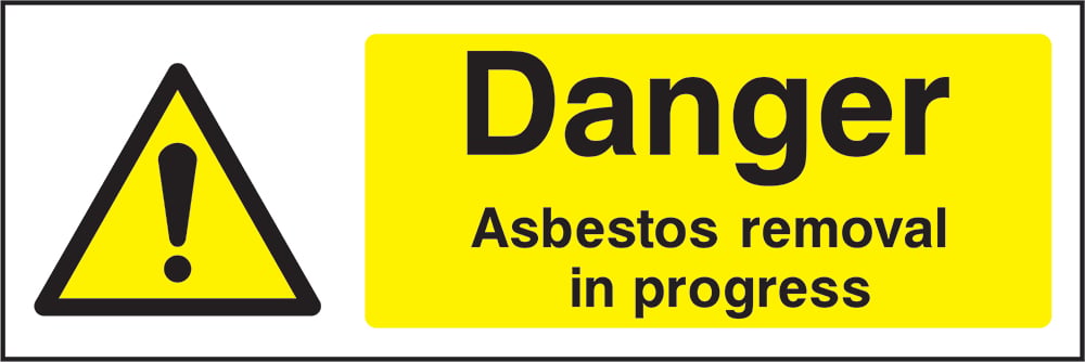 Signage: Danger Asbestos Removal (CONS0054)