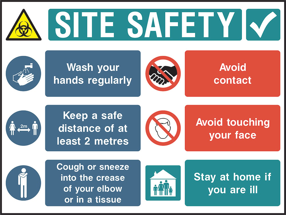 Signage: Site Safety Instructions (CONS0124)