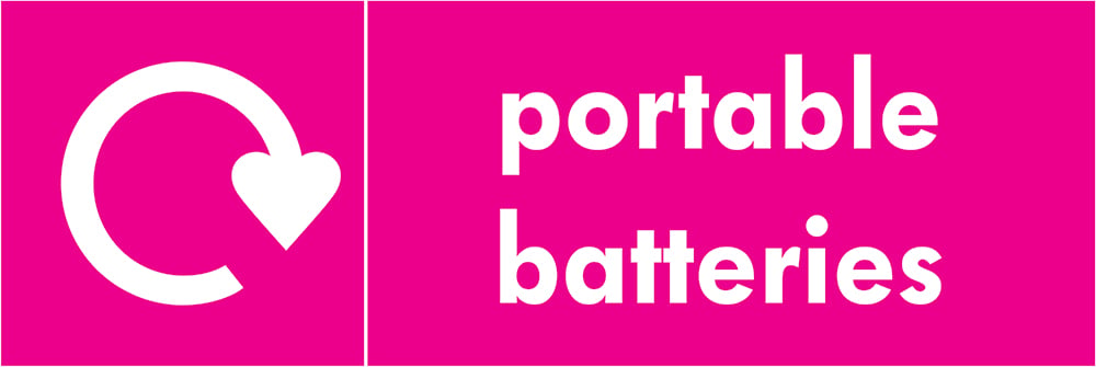 Signage: Portable Batteries (ELEC0009)