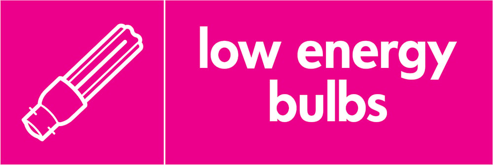 Signage: Low Energy Bulbs (ELEC0018)