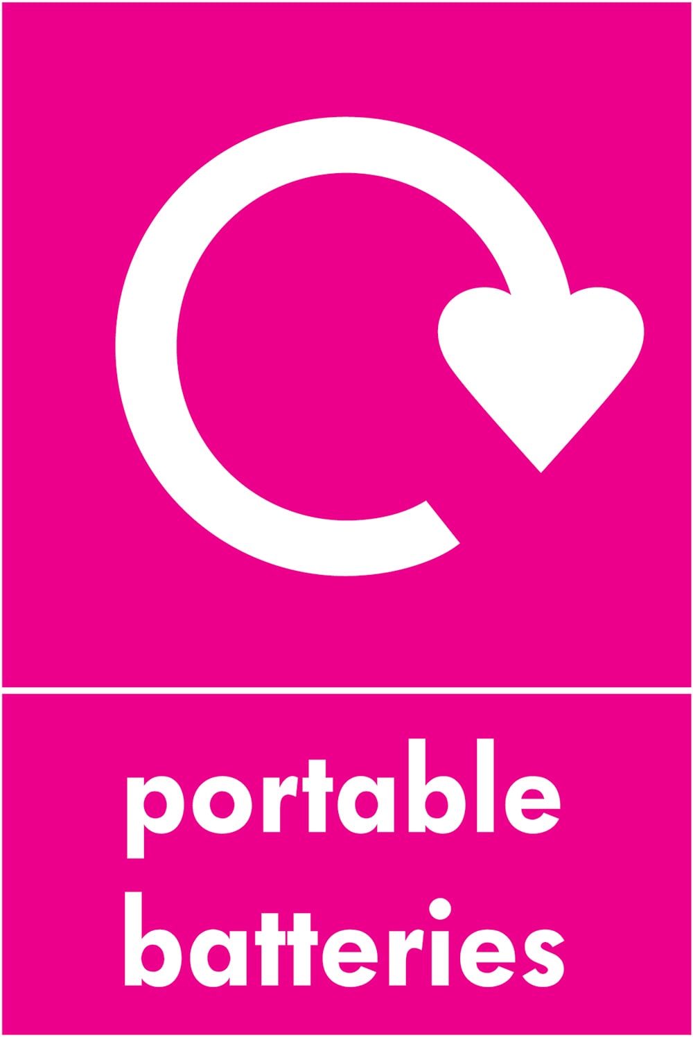 Signage: Portable Batteries (ELEC0075)