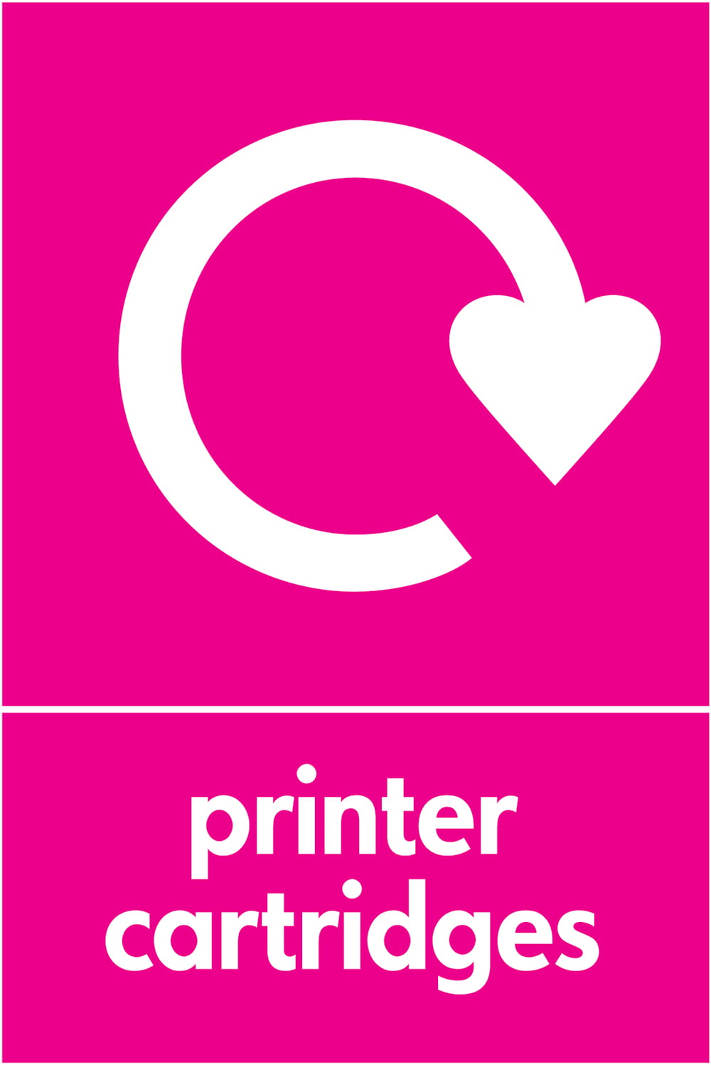 Signage: Printer Cartridges (ELEC0076)