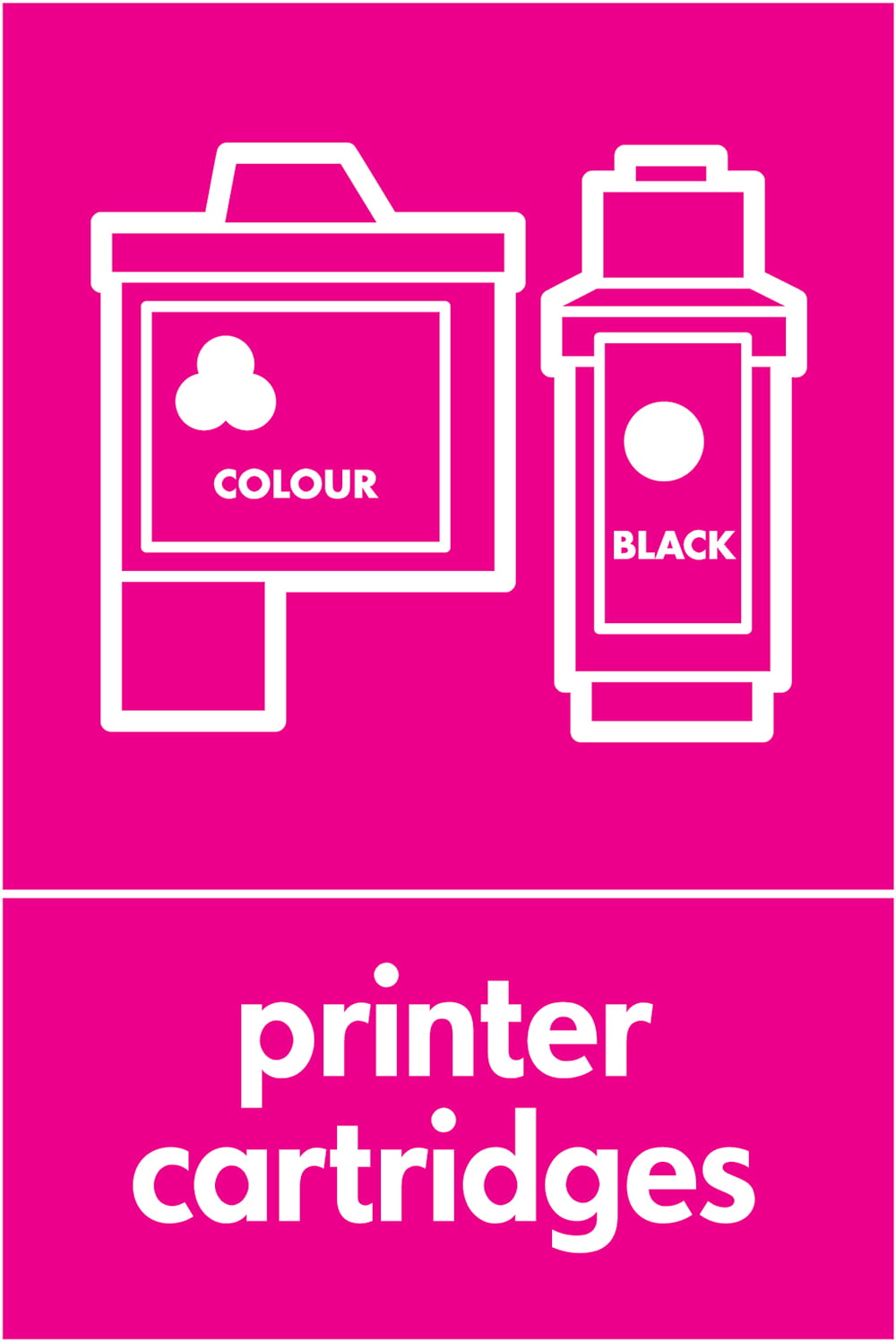 Signage: Printer Cartridges (ELEC0089)
