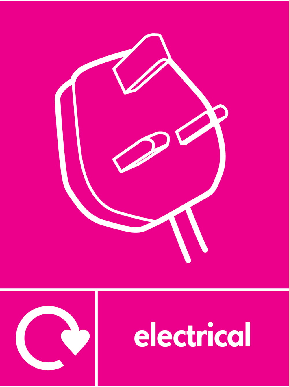 Signage: Electrical Hazard (ELEC0118)