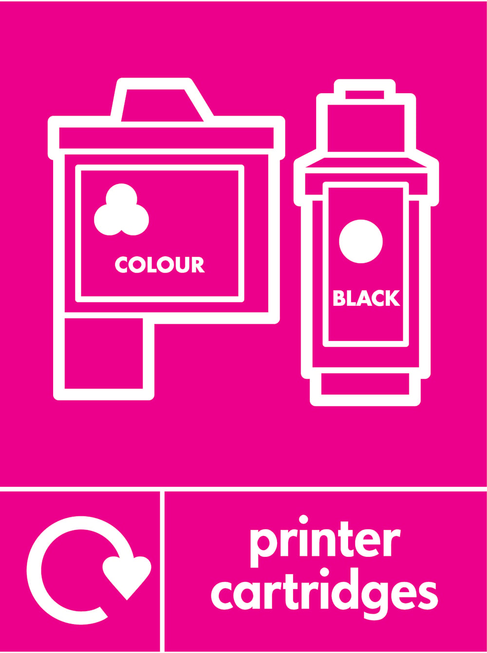 Signage: Printer Cartridges (ELEC0127)