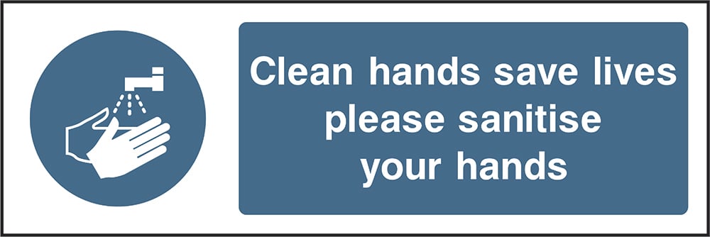 Signage: Sanitise Your Hands (FOOD0069)