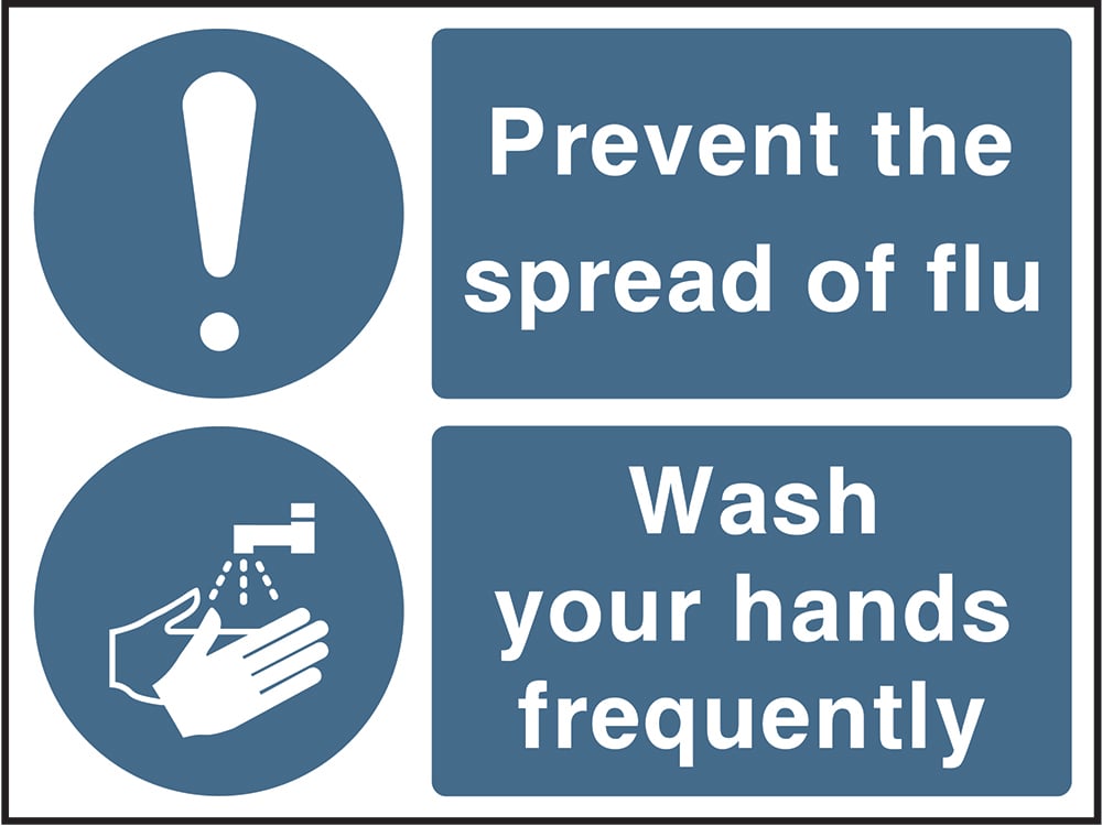 Signage: Wash Your Hands Frequently (FOOD0110)