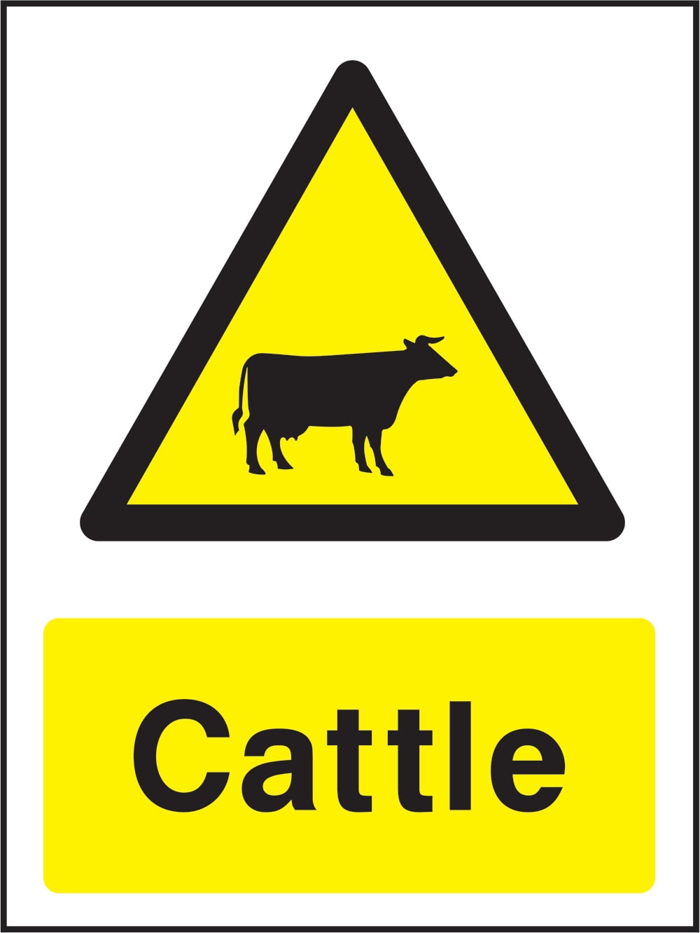 Signage: Cattle (COUN0008)