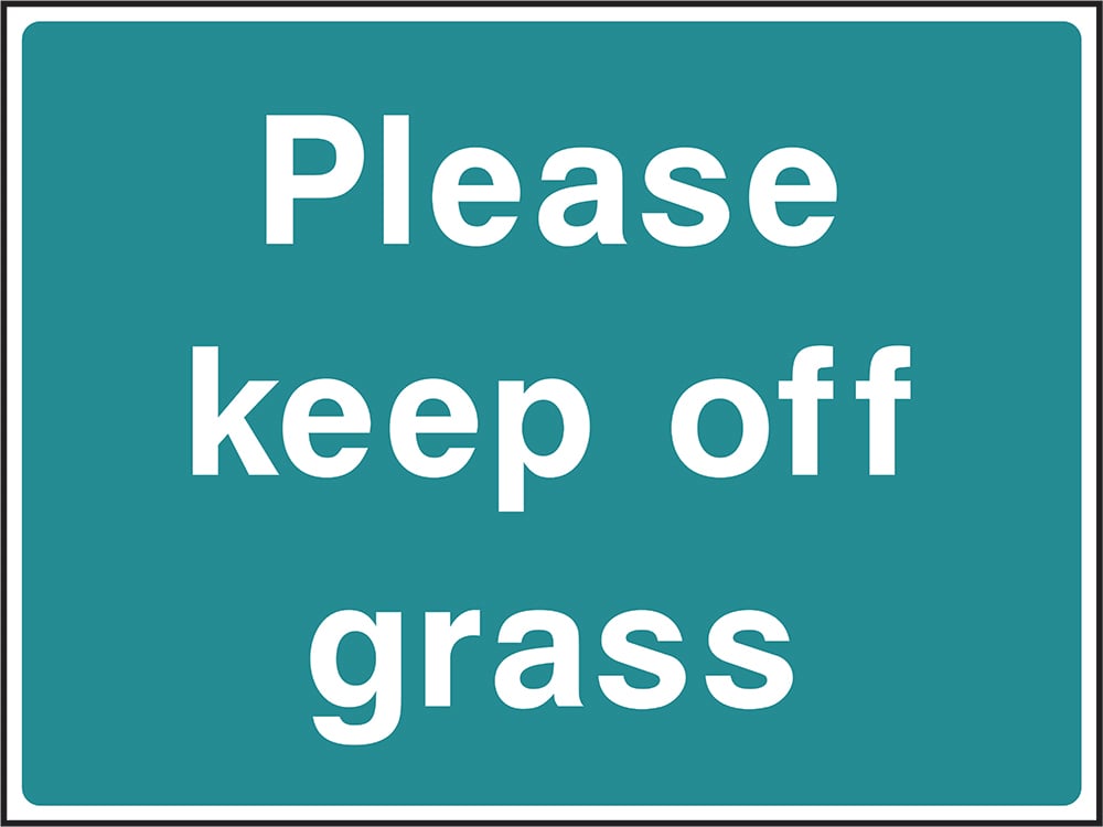 Signage: Keep Off Grass (COUN0077)