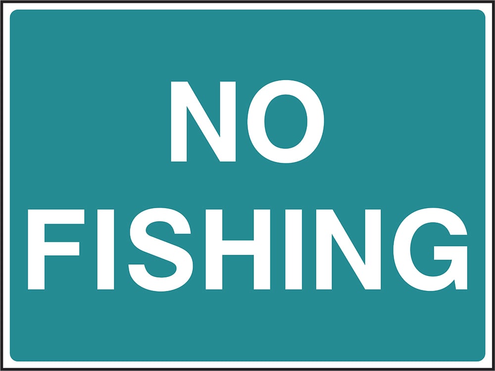 Signage: No Fishing (COUN0080)