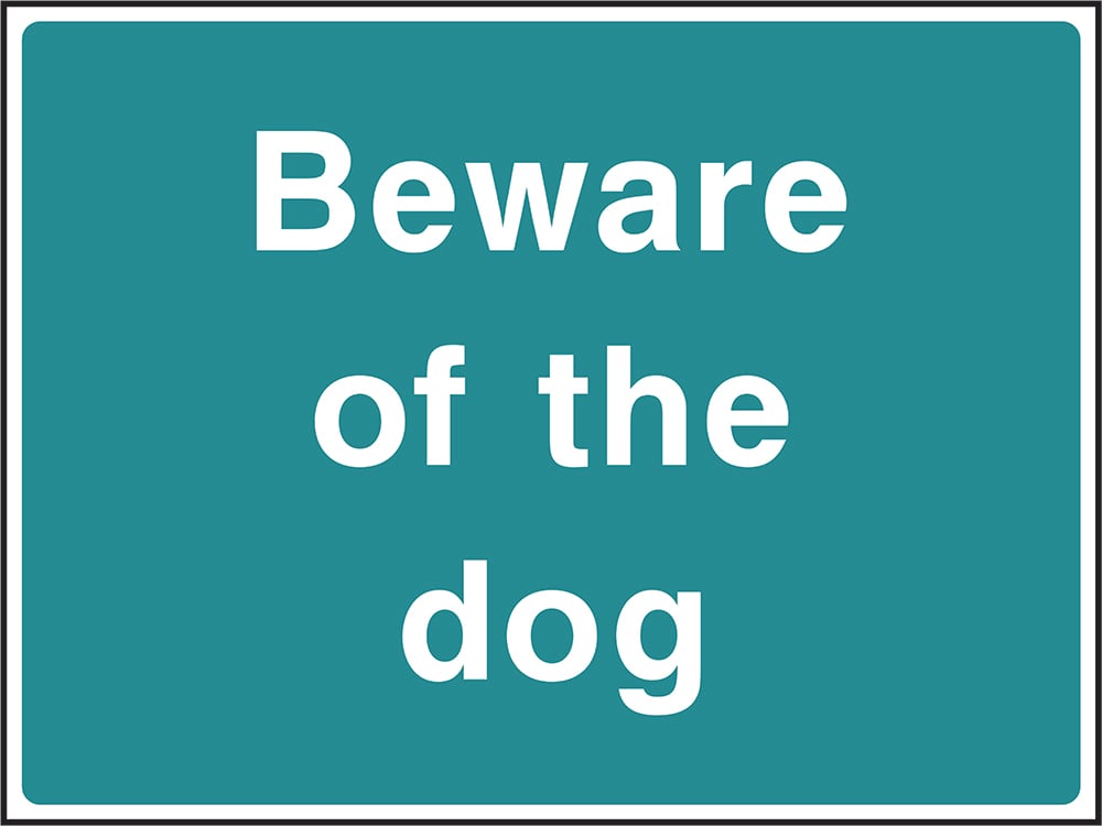 Signage: Beware of The Dog (COUN0085)