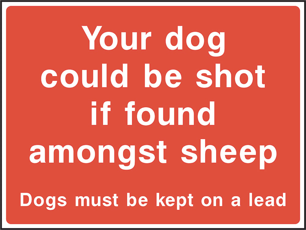 Signage: Dogs Must Be Kept On Lead (COUN0102)