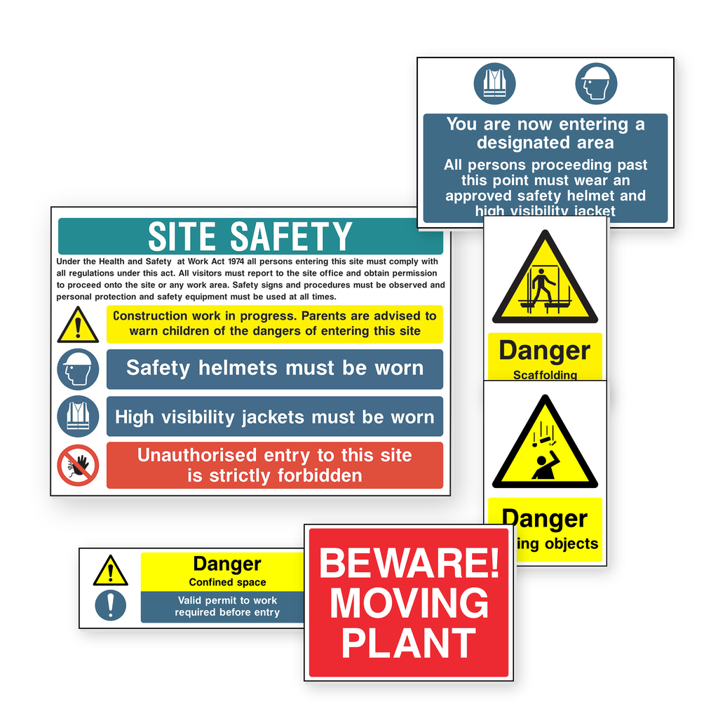 Construction & Site Safety Signs