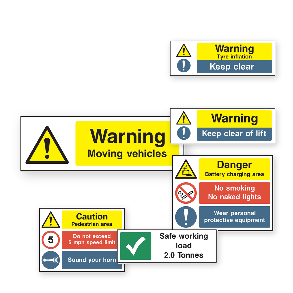 Garage Safety Signs