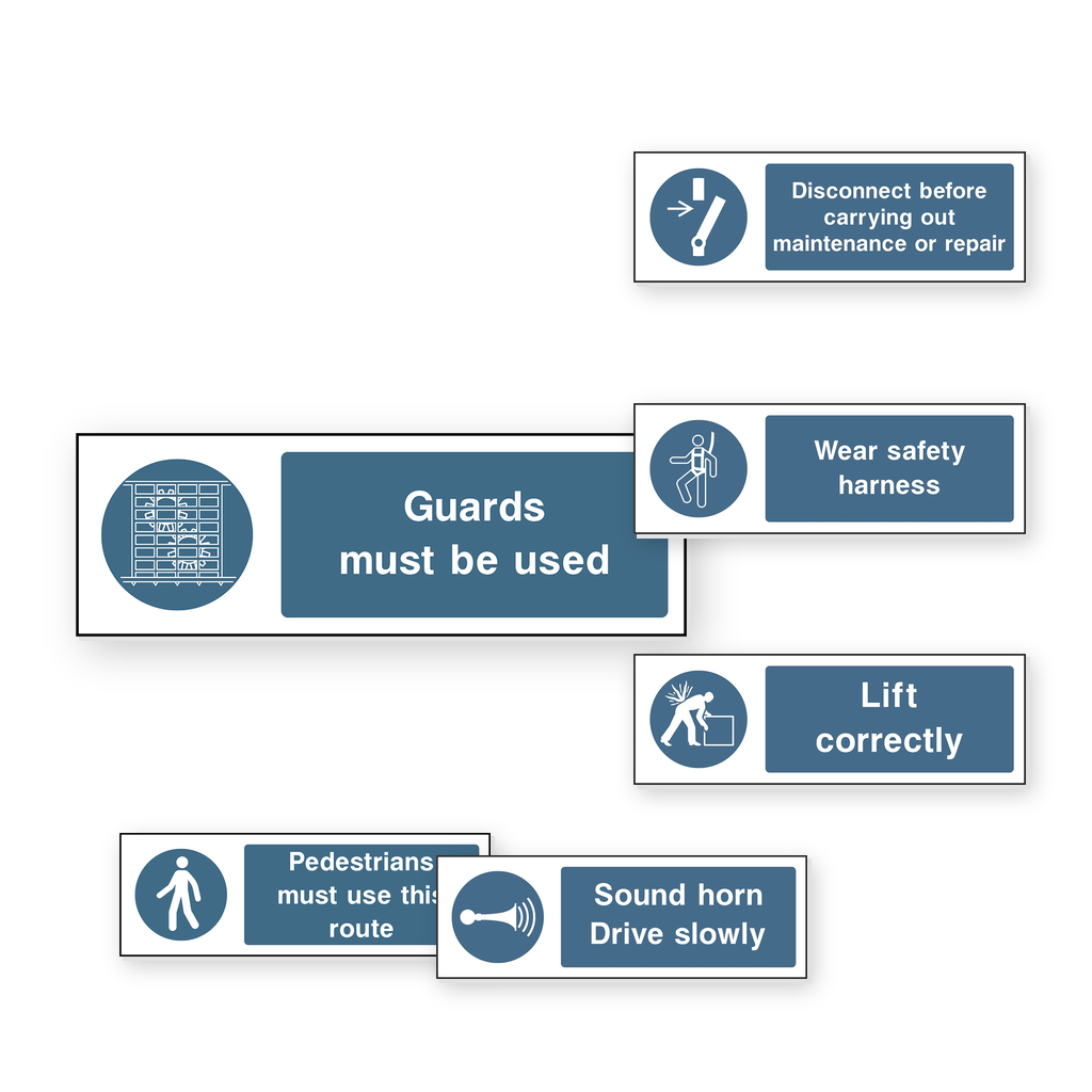 Mandatory Machinery & General Signs