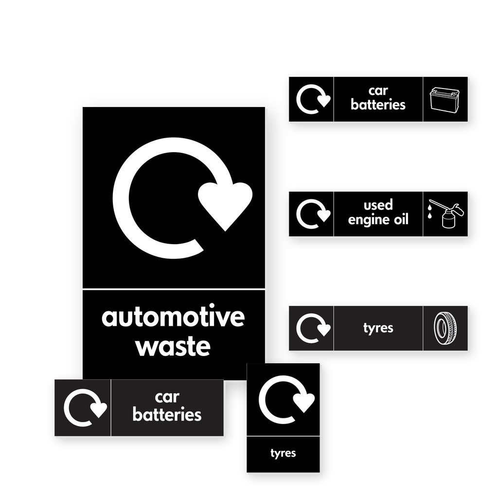 Automotive Recycling Signs