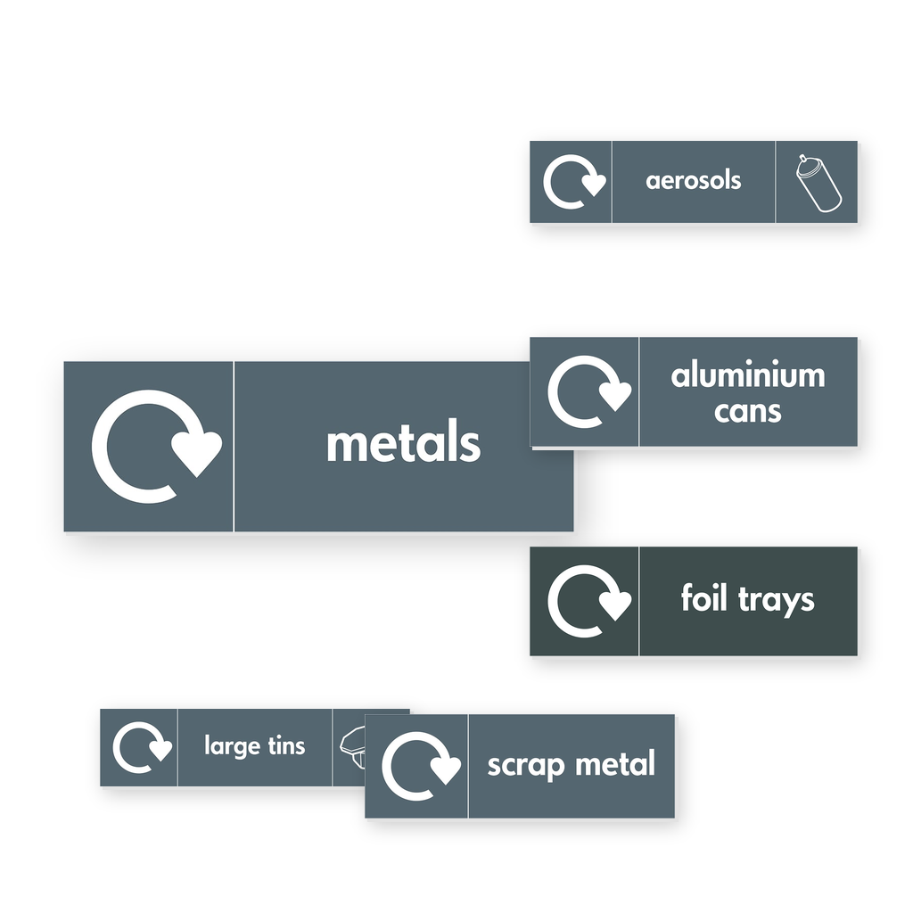 Metal Recycling Signs