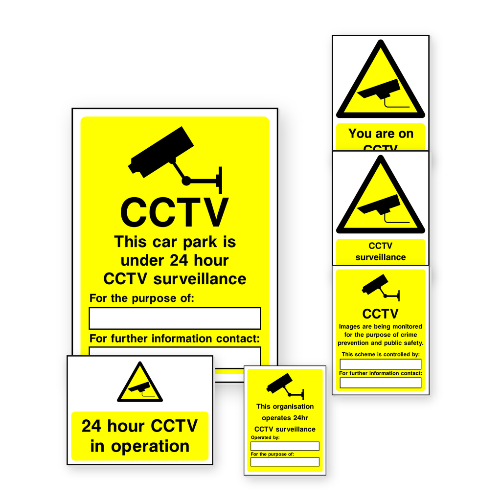 CCTV & Surveillance Signs